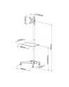 Stojak mobilny LCD/LED 19-37 cali regulowany do 20KG - nr 6