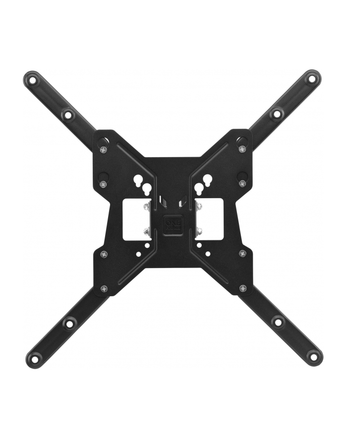 Uchwyt TV obrotowy 13-55' 90 stopni rotacji 30kg VESA od 75x75 do400x400 49mm od ściany główny