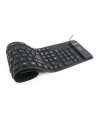 Klawiatura GEMBIRD silikonowa  czarna USB PS2 - nr 18