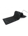 Klawiatura GEMBIRD silikonowa  czarna USB PS2 - nr 19