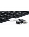 Klawiatura GEMBIRD silikonowa  czarna USB PS2 - nr 25