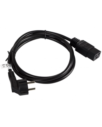 LANBERG Kabel zasilający CEE 7/7 - IEC 320 C19 16A VDE 1.8M czarny nr 2