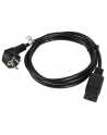 LANBERG Kabel zasilający CEE 7/7 - IEC 320 C19 16A VDE 1.8M czarny - nr 28
