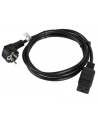 LANBERG Kabel zasilający CEE 7/7 - IEC 320 C19 16A VDE 1.8M czarny - nr 6
