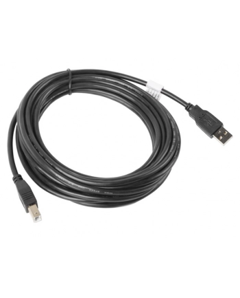 Kabel USB 2.0 AM-BM 5M czarny nr 2
