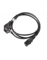 LANBERG Kabel zasilający CEE 7/7 - IEC 320 C13 VDE 1.8M czarny - nr 11