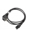 LANBERG Kabel zasilający CEE 7/7 - IEC 320 C13 VDE 1.8M czarny - nr 30