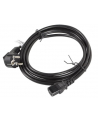 LANBERG Kabel zasilający CEE 7/7 - IEC 320 C13 VDE 3M czarny - nr 19