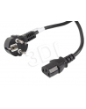 LANBERG Kabel zasilający CEE 7/7 - IEC 320 C13 VDE 10M czarny - nr 15