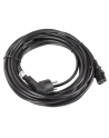 LANBERG Kabel zasilający CEE 7/7 - IEC 320 C13 VDE 10M czarny - nr 22