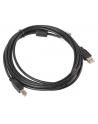 LANBERG Kabel USB 2.0 AM-BM 3M Ferryt czarny - nr 16