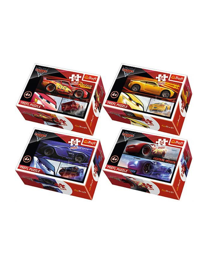 Puzzle 54el Mini Portret zwycięzcy Cars 3 54160 Trefl główny