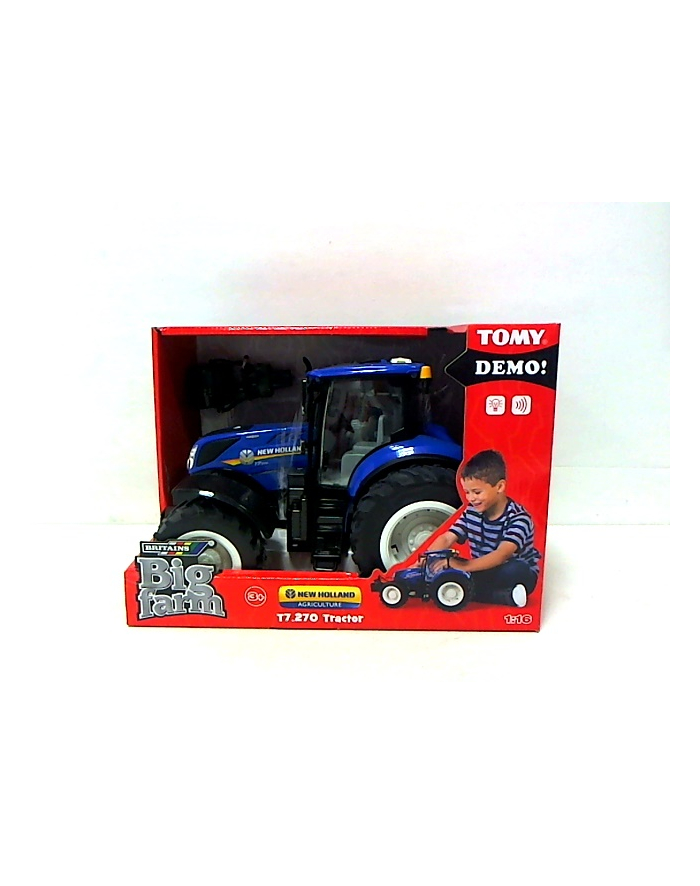 TOMY New Holland traktor T7.270 św/dźw 43156 główny