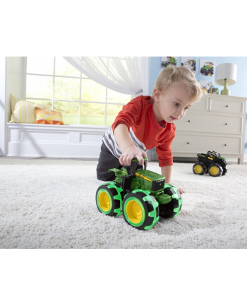 TOMY John Deere traktor Monsterświecące koła 46434