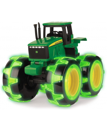 TOMY John Deere traktor Monsterświecące koła 46434