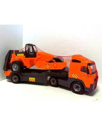 Volvo samochód holownik + walec w siatce 36810