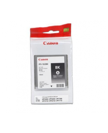 Tusz Canon PFI102B photo black dye | 130ml | iPF500/600/700