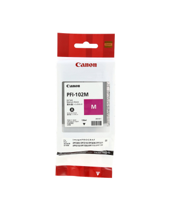 Tusz Canon PFI102M magenta dye | 130ml | iPF500/600/700