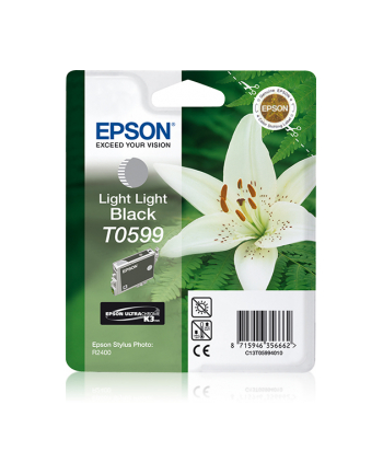 Tusz Epson T0599 light light black | Stylus Photo R2400