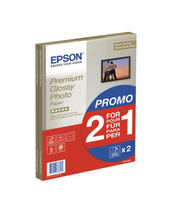 Epson Premium Glossy Photo Paper  A4  (2x15 ark)