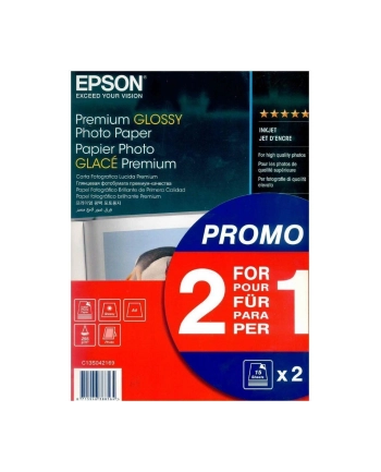 Epson Premium Glossy Photo Paper  A4  (2x15 ark) nr 2