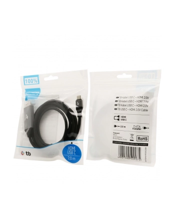Kabel HDMI 2.0V - USB 3.1 typ C nr 1