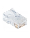 Wtyk modularny RJ45 UTP 8P8C cat.5e na drut 100szt. - nr 1