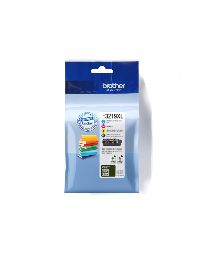 Tusz Brother LC3219XLVAL CMYK Multipack | 1x3000 str, 3x1500 str| MFCJ6935DW główny