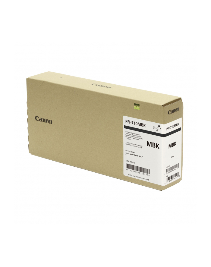 Tusz Canon PFI-710MBK black | 700 ml | iPF TX-2000/3000/4000 główny