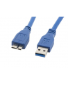 Kabel USB 3.0 micro AM-MBM5P 0.5M niebieski - nr 12