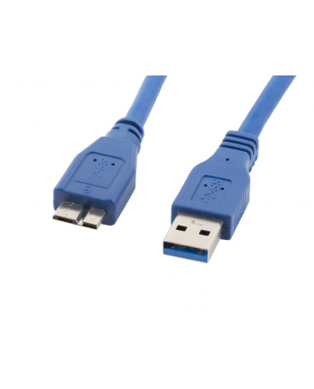 Kabel USB 3.0 micro AM-MBM5P 0.5M niebieski