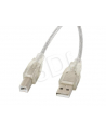 Kabel USB 2.0 AM-BM 5M Ferryt przezroczysty - nr 6