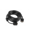 Kabel VGA Ferryt 10M M/M Ekran czarny - nr 16