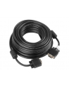 Kabel VGA Ferryt 15M M/M Ekran czarny - nr 16