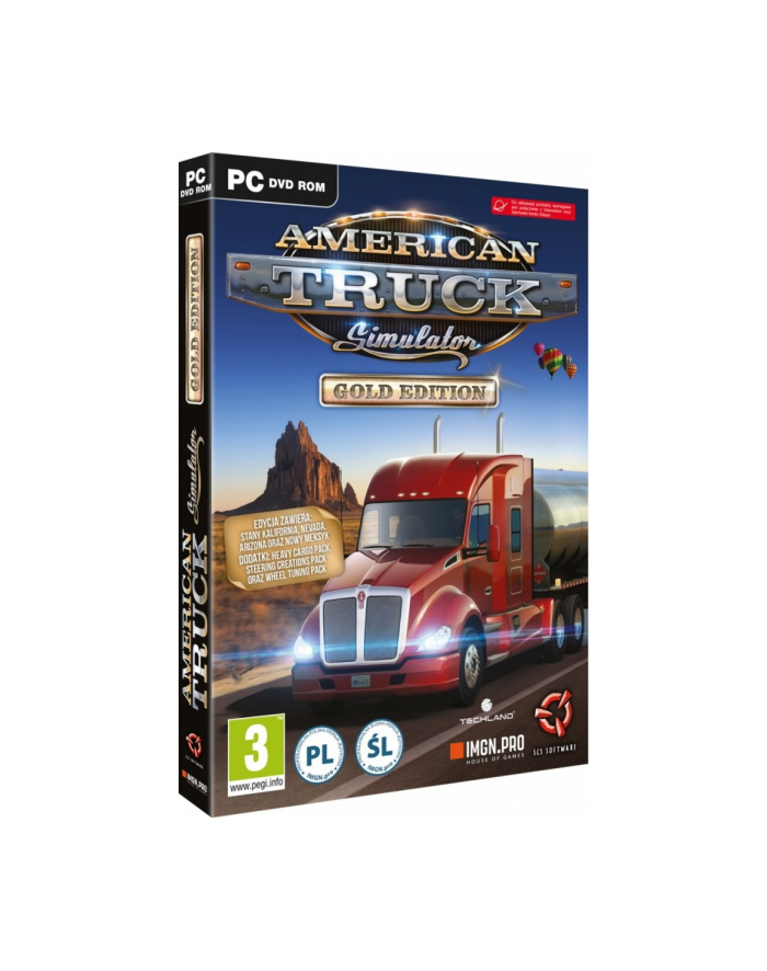 Gra PC American Truck Simulator Edycja GOTY główny