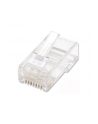 Wtyk modularny RJ45 8P8C cat.6 na linkę 100szt. - nr 1