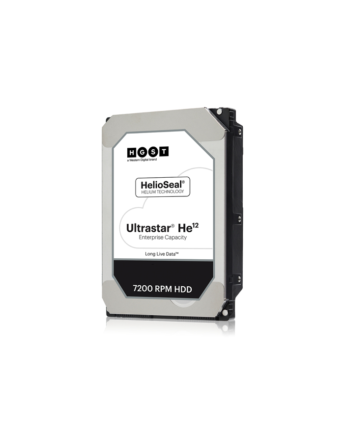 ULTRASTAR He12 12TB 3,5'' 7200RPM SAS 256MB 512E ISE Helium główny