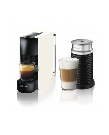 Krups Nespresso Essenza Mini & Aeroccino3 - white