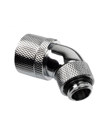 Alphacool HF screw connection 45° 1/4'', chrome (17083)