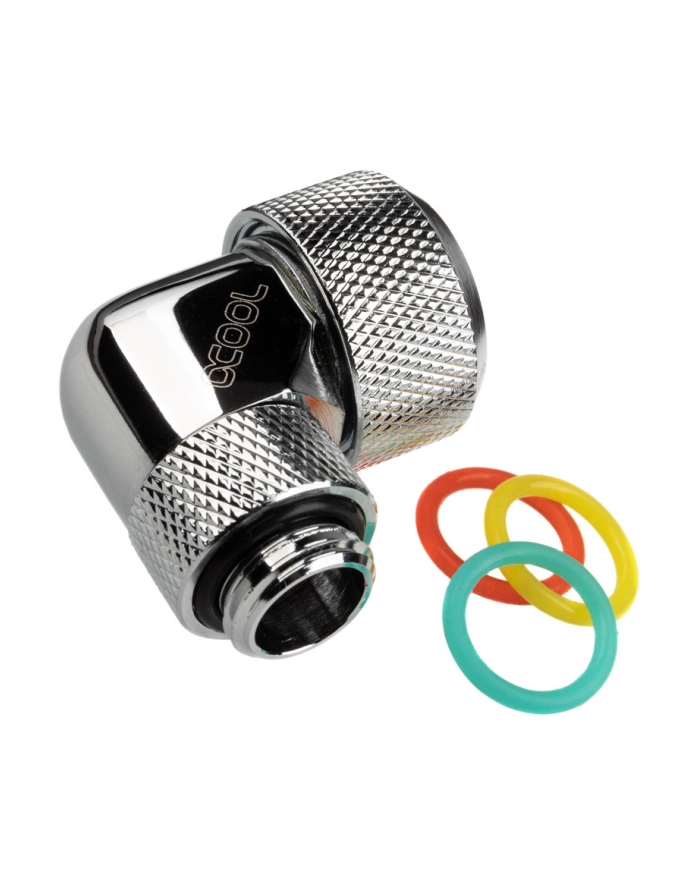 Alphacool Eiszapfen 90° pipe connection 1/4'' on 16mm, chrome-plated (17394) główny