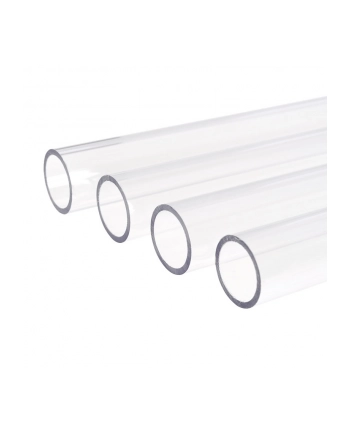 Alphacool ice pipe HardTube PETG pipe, 60cm 16/13mm, clear, 4-pack (18514)