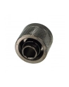 Aquatuning 16/10mm compression fitting straight G1/4 black nickel plated (ID 3/8 OD 5/8) - nr 4