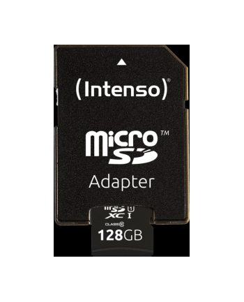 Intenso 128 GB microSDXC + SD adapter