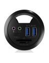 RaidSonic IcyBox Hub do Biurka 2x USB 3.0, 1x USB 3.0 Type-C, audio input/output - nr 13