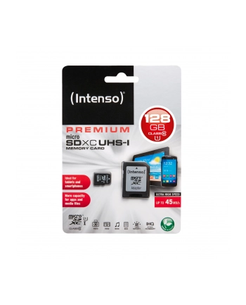 Intenso 128 GB microSDXC + SD adapter nr 1