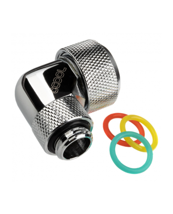 Alphacool Eiszapfen 90° pipe connection 1/4'' on 16mm, chrome-plated (17394)