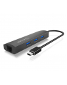 RaidSonic IcyBox 3-portowy Hub USB 3.0 & Gigabit-LAN - nr 15