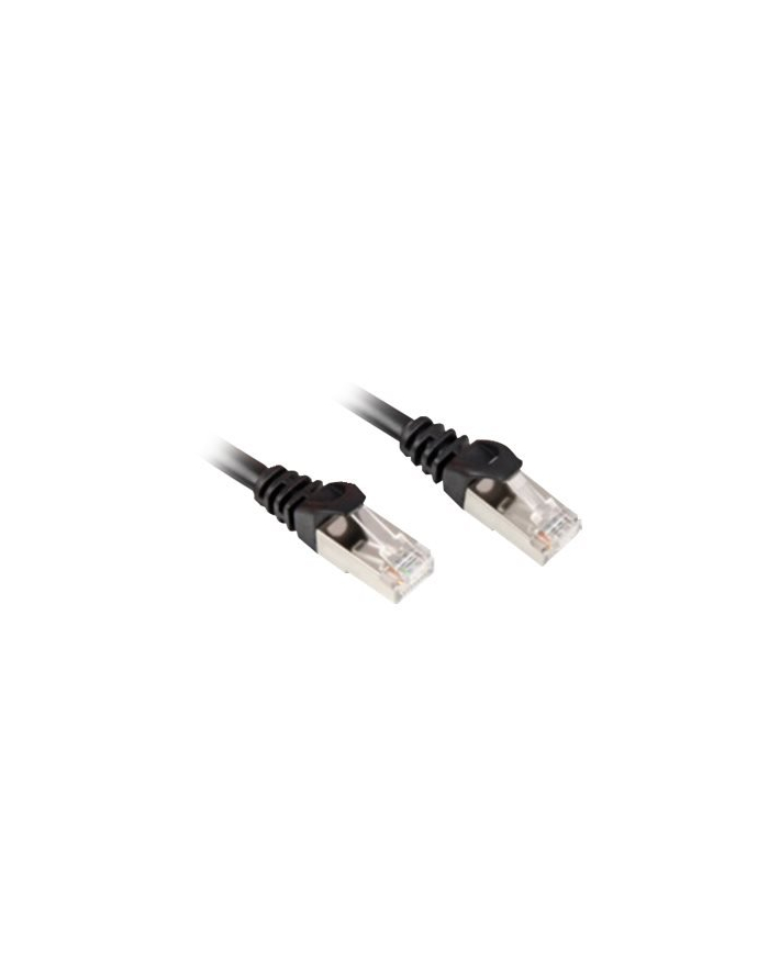 Sharkoon Kabel sieciowy RJ45 Cat.6 SFTP - czarny - 1.5 główny