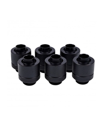 Alphacool Eiszapfen hose fitting 1/4'' on 13/10mm, 6-pack black - 17228 nr 2