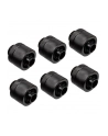 Alphacool Eiszapfen hose fitting 1/4'' on 16/10mm, 6-pack black - 17234 - nr 10